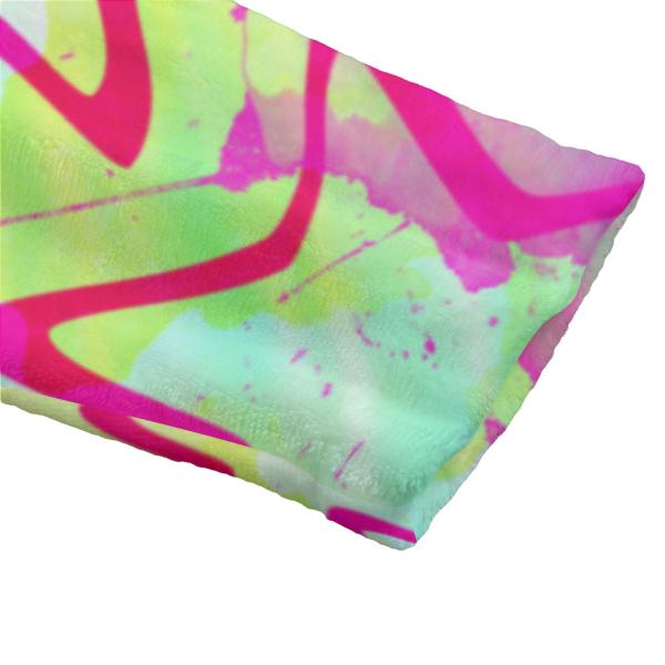 Bunter Bademantel Luna aus Flanell – flauschig & farbenfroh, Größen S–2XL